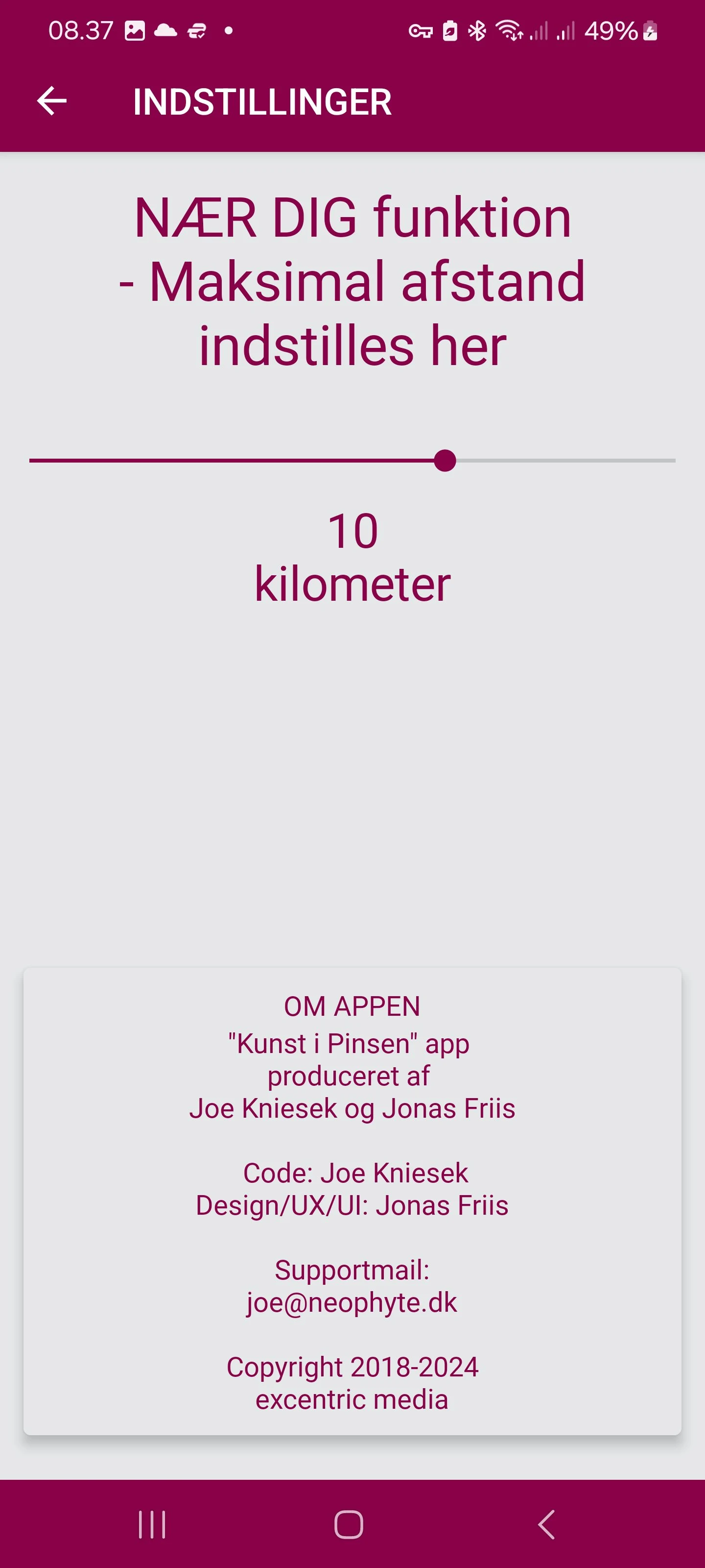 Kunst i Pinsen screenshot